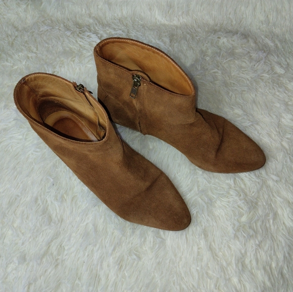 Isabel Marant Dacken Suede Calf Skin Ankle boots Size 41 - Picture 7 of 16